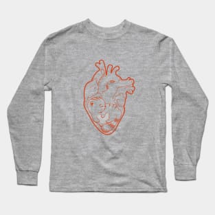 Cat at Heart Long Sleeve T-Shirt